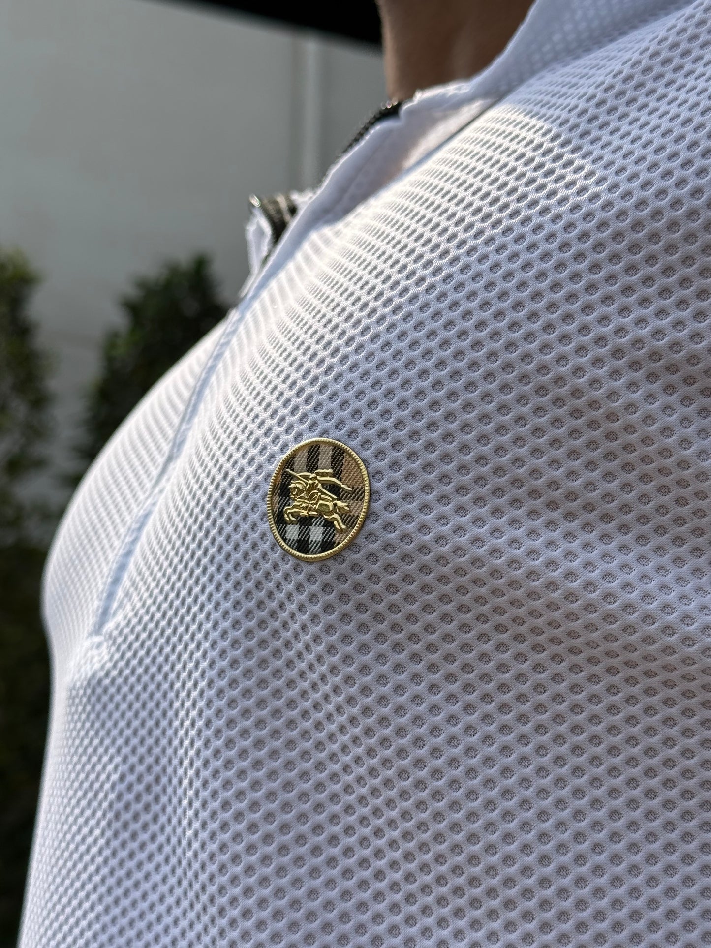 Mesh Polo Shirt